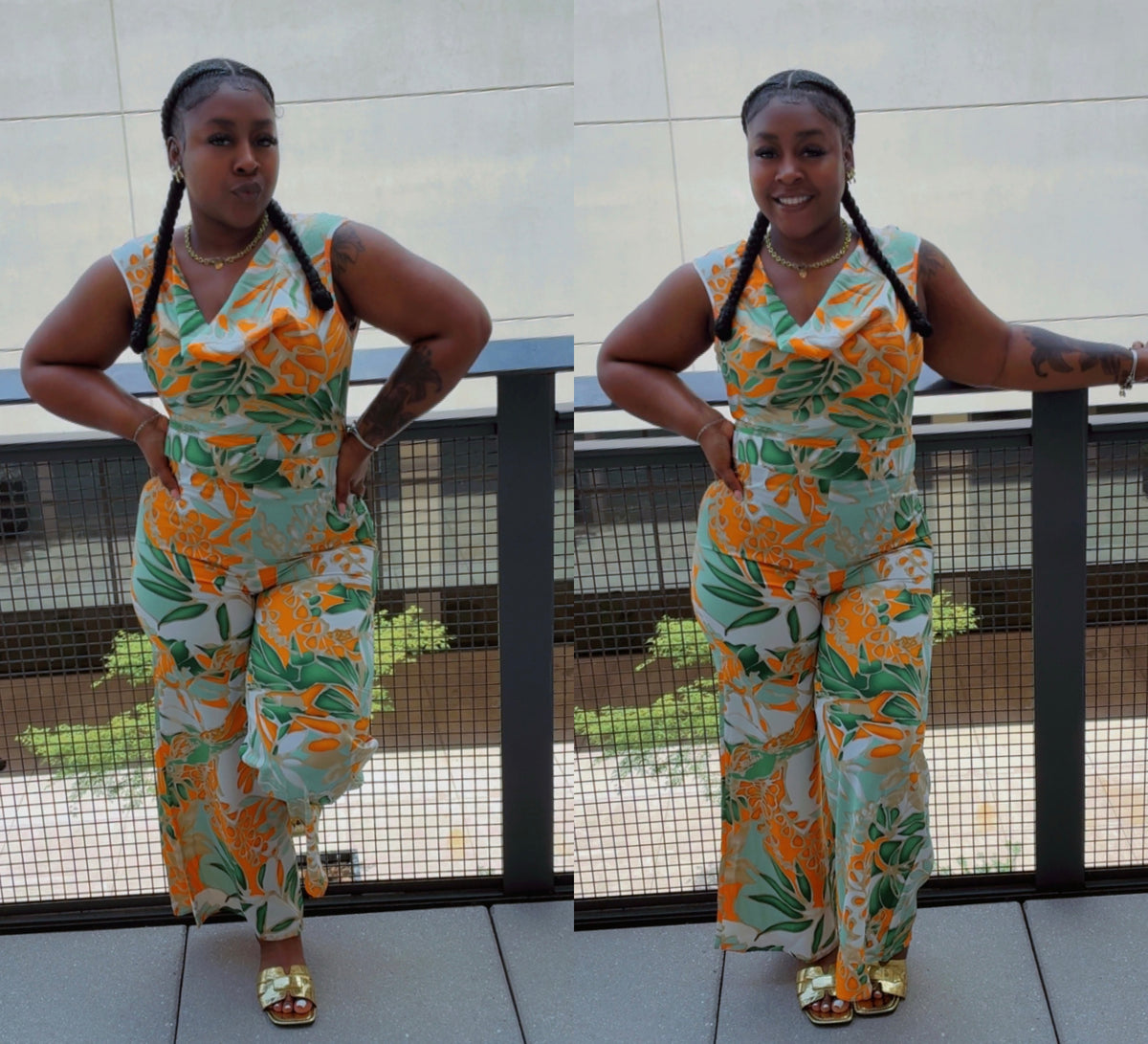 The Breeze Jumpsuit (Green)