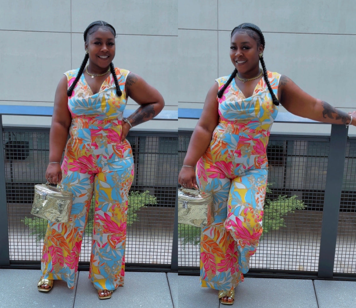 The Breeze Jumpsuit (Red)